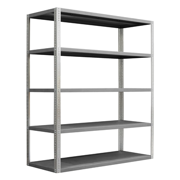 Textured Powder Paint Shelving